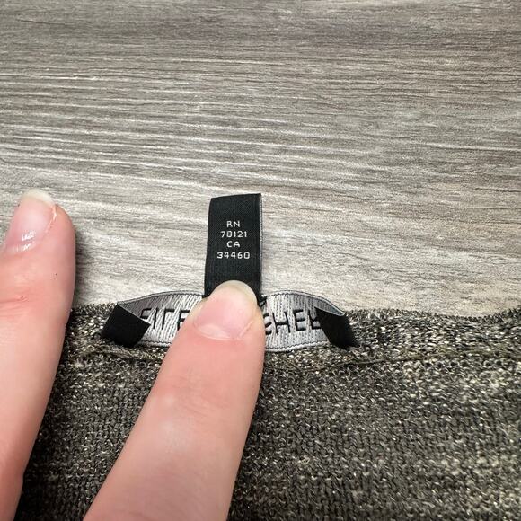 Eileen Fisher Metallic Gold Shimmer Womens S Linen Blend Summer Jazzy Tank Top - Picture 10 of 10